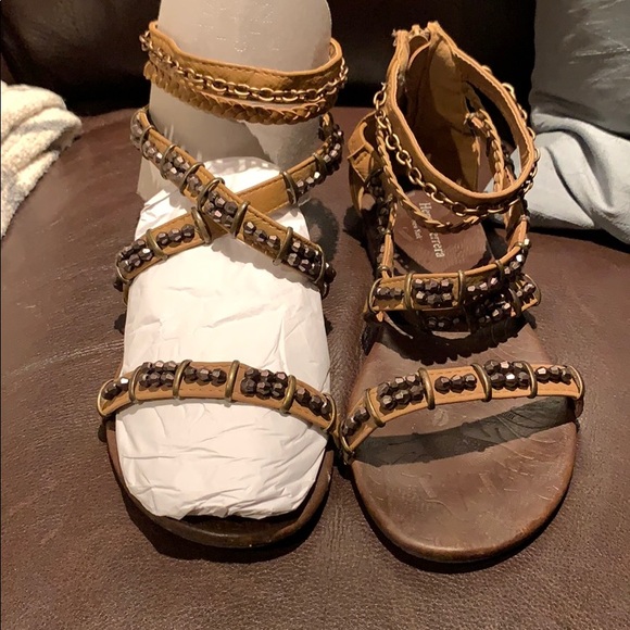 Henry Ferrera Shoes - Henry Ferrera leather sandals SZ 7